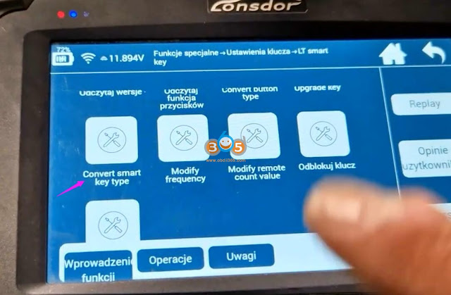 برنامه Lonsdor K518 Lexus NX300H 2019 همه کلیدها توسط OBD 13 گم شدند