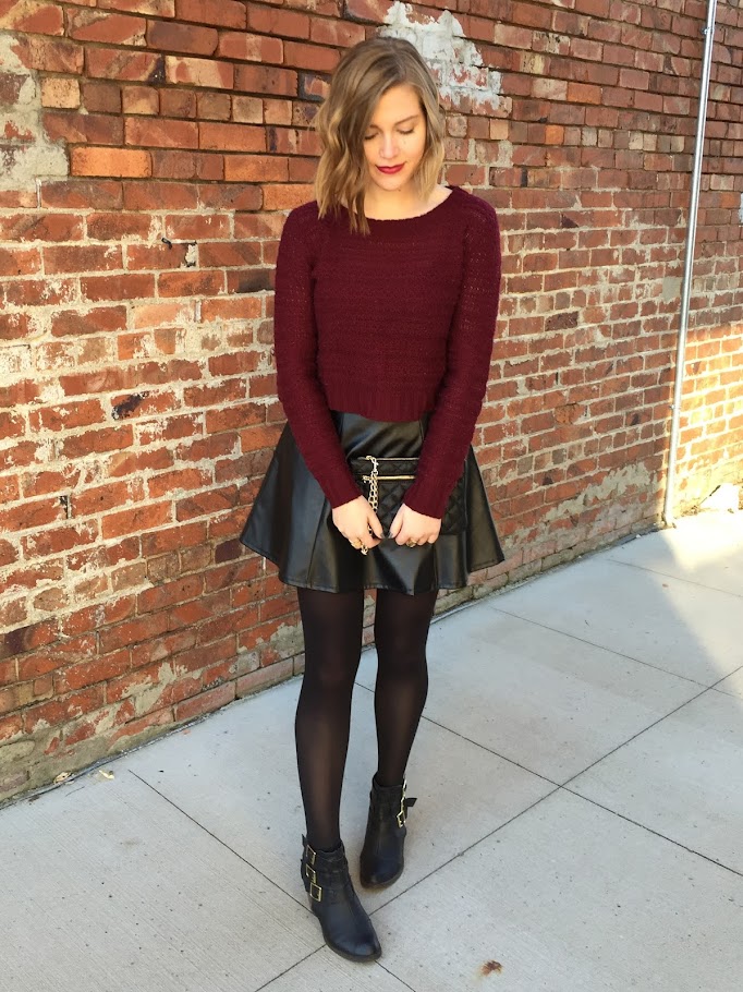 A date night outfit to break out of the jeans-and-sweater rut.