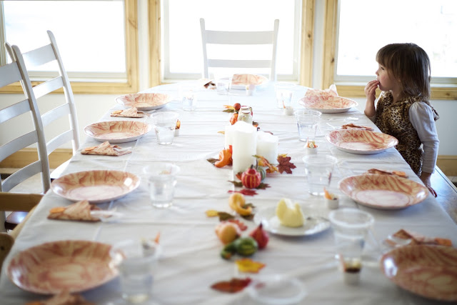 Thanksgiving Dinner Table