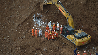 Death toll rises to 38 in China landslide, 13 still missing, sunshevy.blogspot.com