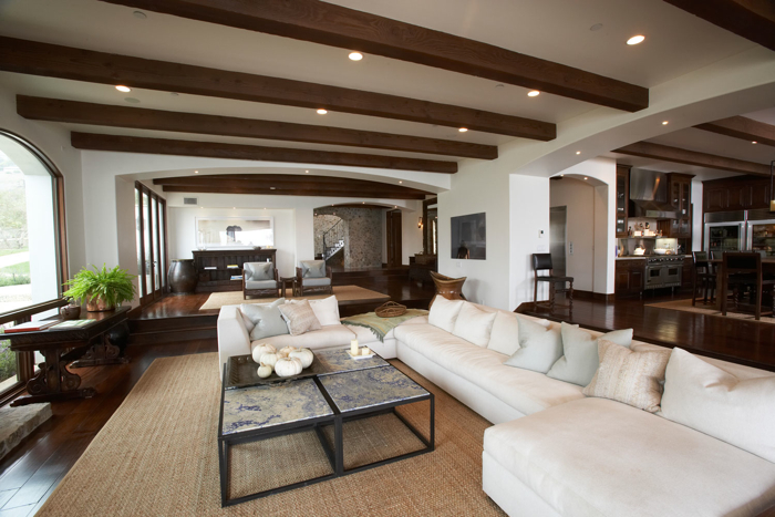 Modern Maizy: Exposed Beam Ceilings