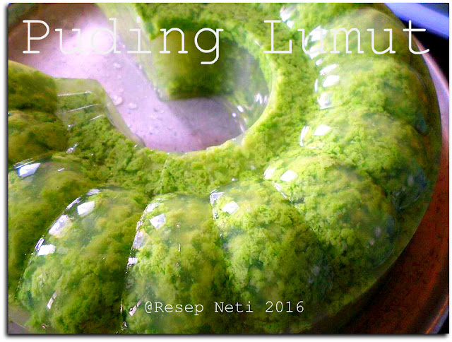 resep puding lumut @Resep Neti 2016