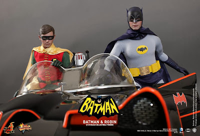 Hot Toys 1/6 Scale 1966 Batman TV Show - Batman & Robin 12" Figures