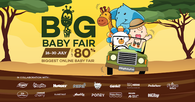 Borong Huggies Dry Pants di Lazada Big Baby Fair
