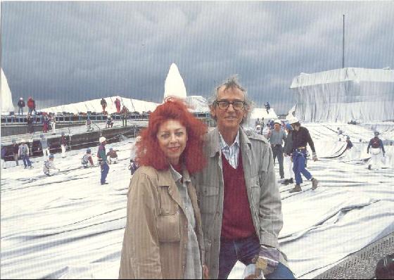 on work: Christo (and Jeanne-Claude)
