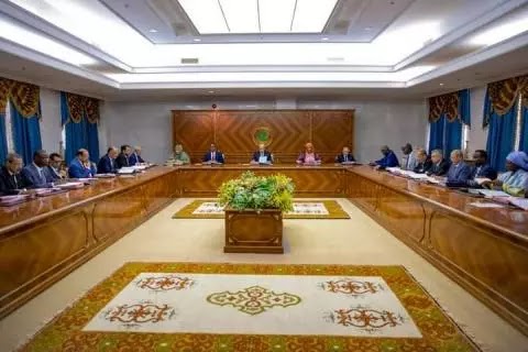 اجتماع الحكومة الموريتانية