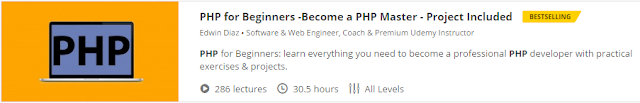 PHP for Beginners -Become a PHP Master - Project Included