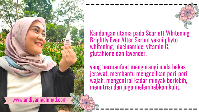 Review Scarlett Whitening Acne Serum & Scarlett Whitening Brightly Ever After Serum