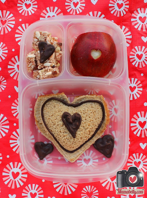 Valentine's School Lunch in Easylunchboxes - www.mamabelly.com