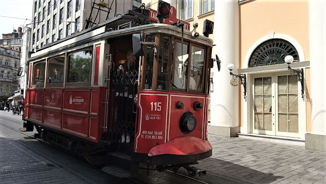 nostalgic tramvay istanbul