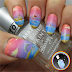 Bertie McBurtlebutton & Ms Blueberry-Baebae Go Water Skiing. Freehand Nail Art