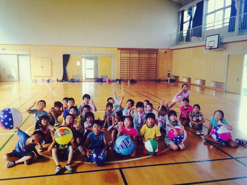 上飯田小学校放課後キッズクラブ日記 ビーチボールバレー大会