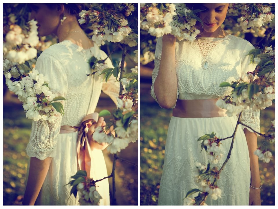 These are some lovely pictures of a Vintage Wedding The dress
