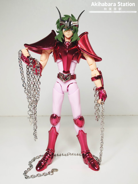 Review de Saint Seiya Myth Cloth EX ANDROMEDA SHUN New Bronze Cloth Revival - Tamashii Nations