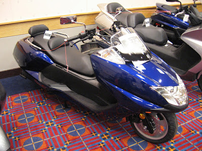 Yamaha Morphous Motor Scooter at the Portland International Auto Show in Portland, Oregon, on January 28, 2006