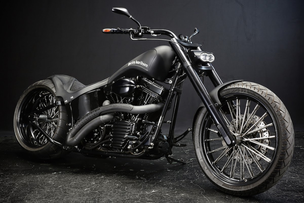 Harley Davidson 2003 FXSTB Custom U TERA HD Wallpaper Refrensi