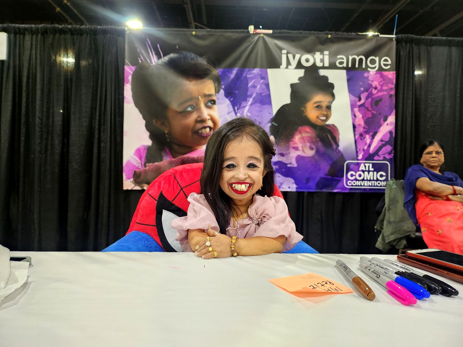 Jyoti Amge at ATL Comic Convention