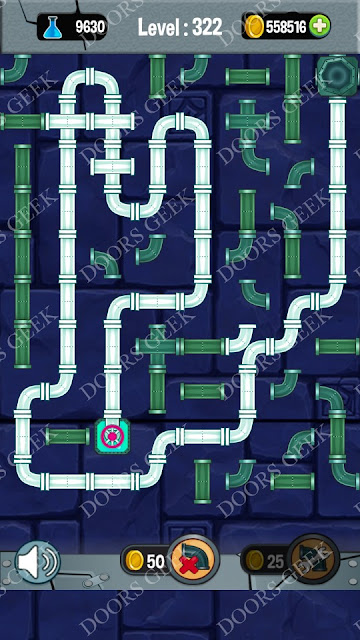  Plumber 3: Plumber Pipes Connect Level 322 Solution, Cheats, Walkthrough for android, iphone, ipad and ipod