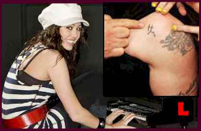 miley cyrus chinese symbol tattoo