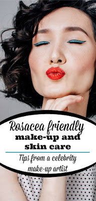 Rosacea friendly makeup and skin care products from celebrity make-up artist