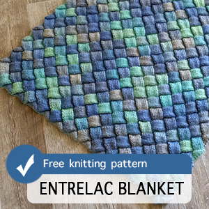  Entrelac Blanket Knitting Pattern