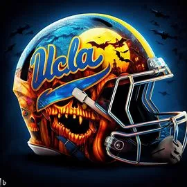 UCLA  halloween concept helmet