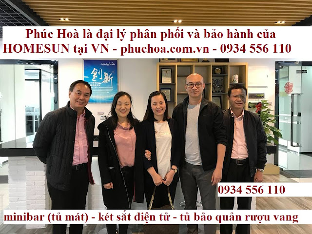 Phúc Hoà là đại lý phân phối - bảo hành HOMESUN tại VN 