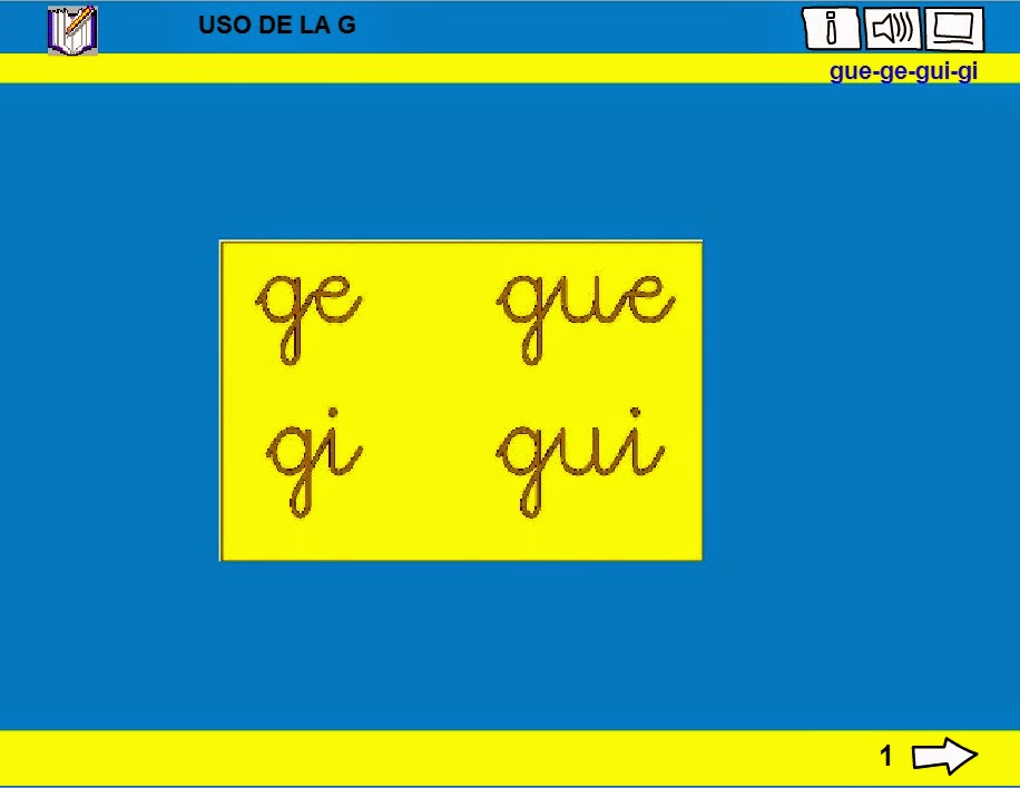  gue, gui, ga, go, gu