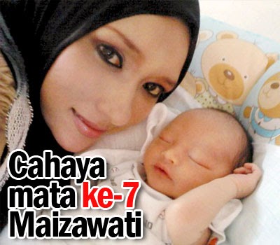 Maizawati lahir anak lelaki