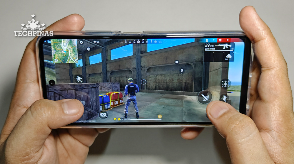 itel RS4 Free Fire Game Play