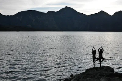 Lake Segara Anak Mount Rinjani 2004 meter