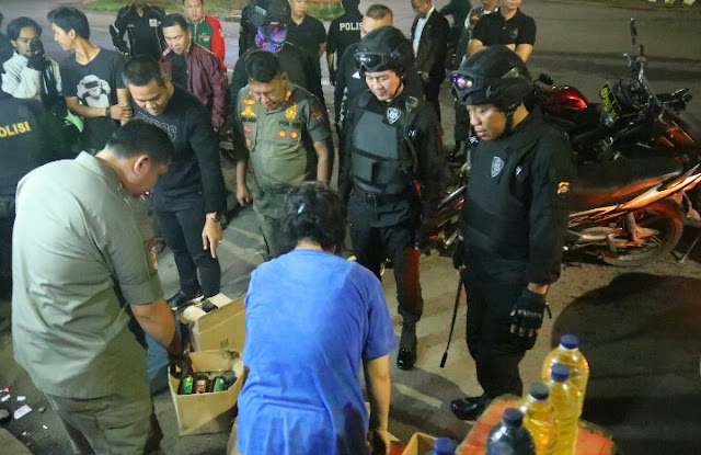 Ratu Dewa Ikut Patroli Bersama Team Hunter