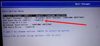 what is boot device menu
