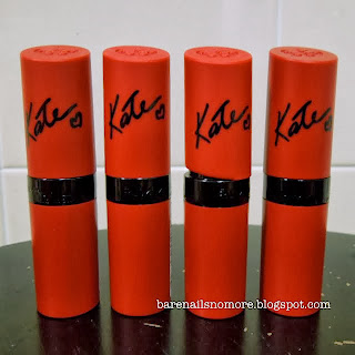 Rimmel Lasting Finish by Kate Lipstick 101, 110, 111, 113