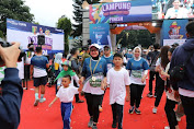 Gubernur Arinal dan Ibu Riana Bersama Ribuan Peserta Ramaikan Lampung Half Marathon 2024