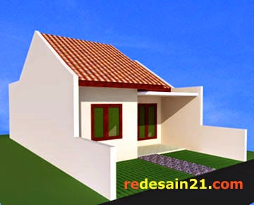  Desain  Rumah  Sederhana Type 48  Luas Tanah 72 M2 