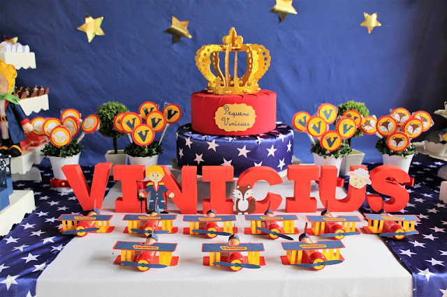 Festa de aniversário: Tema Pequeno Príncipe