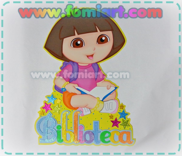 Áreas Con Dora La Exploradora: Biblioteca /Fomiart