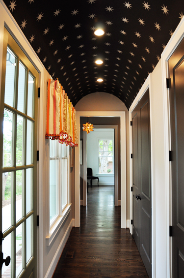 Arched Starry Hallway