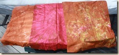 hand dyed fabric