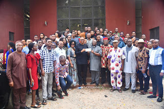 2023 Presidential candidate of the Labour Party (LP), Peter Obi, visits Paul University, Awka, Anambra State