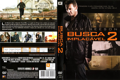 Filme Busca Implacável 2 ( Taken 2) DVD Capa