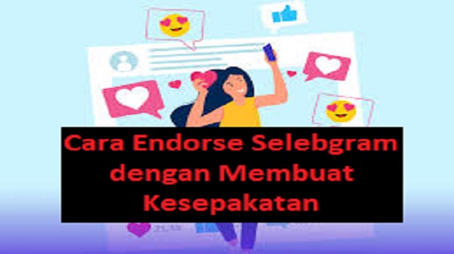 Cara Endorse Selebgram