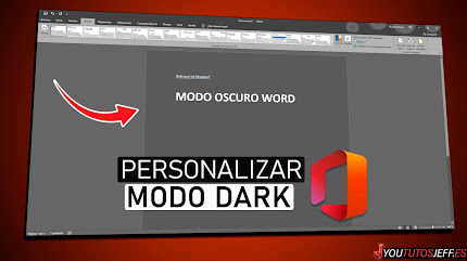 Cambiar Color de Microsoft Office (Modo Dark) ✅
