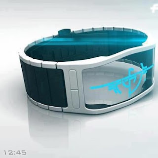 Transparent LCD watch 