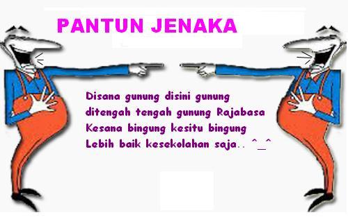 PERINGATAN: PANTUN JENAKA di sini! Tips Pantun Jenaka 