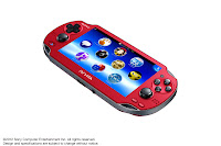 PS Vita Cosmic Red (Front)