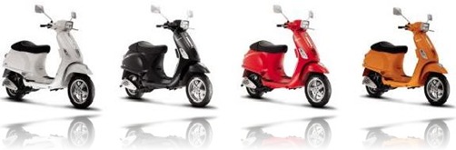 Piaggio Vespa S 125 variant colour