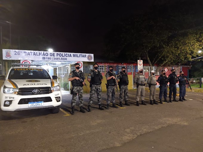 CACHOEIRINHA | Operação integrada Te Cuida RS é realizada pela Brigada Militar