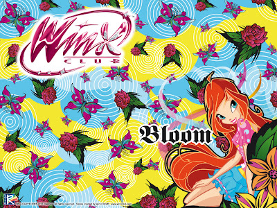 Papel de parede Bloom City girl 2012